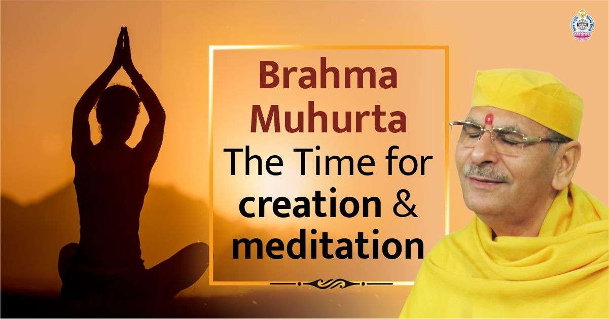 The Time for creation & meditation