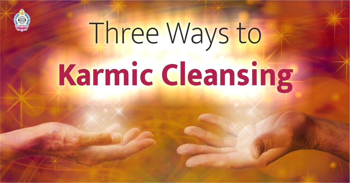 Three Ways to Karmic Cleansing